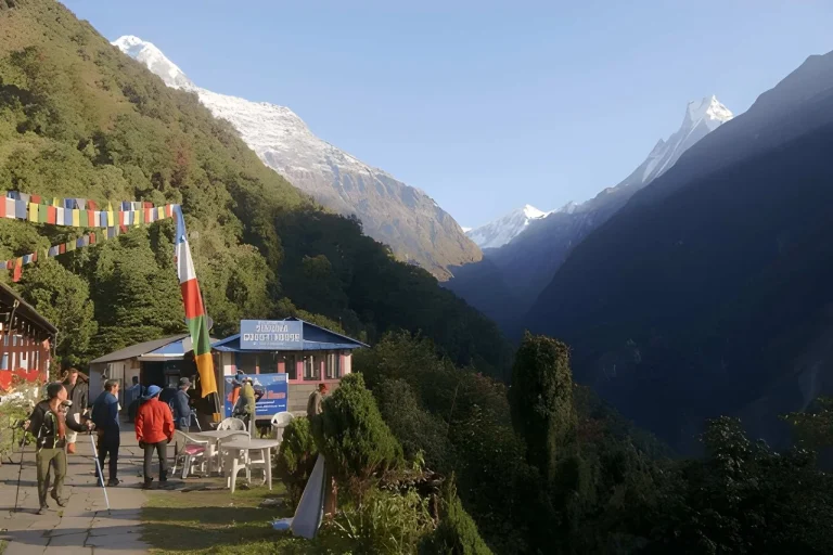 Sinuwa village on the Annapurna Base Camp trek